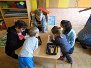 Odpolední zdravá svačinka s rodiči